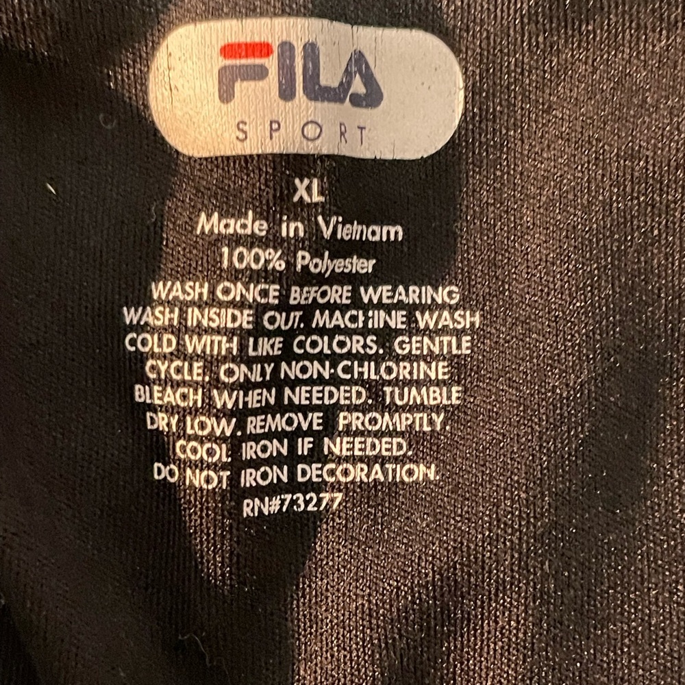Fila Sport Zip Front Racer Back Tank - Picture 3 of 3